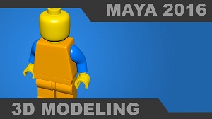 От моделирования до анимации лего фигуры Бэтмена в Maya